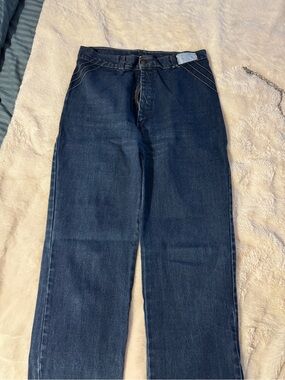 Vintage Starboard French Cut Vancouver High-Rise Dark Blue Women's Jeans